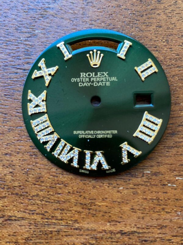 Forrest Green Roman Dial