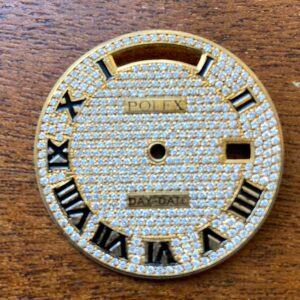 Full Diamond Roman Dial
