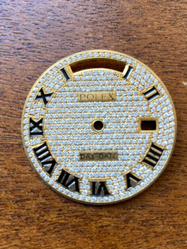 Full Diamond Roman Dial