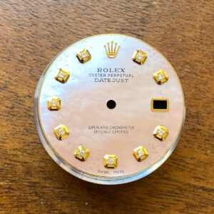 Pink Mother of Pearl & Diamonds