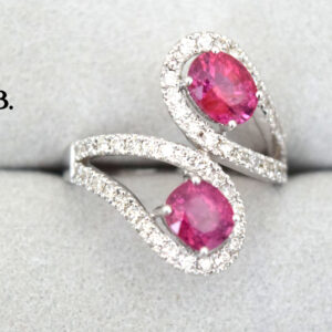 Peri B. Snake Eyes Ring